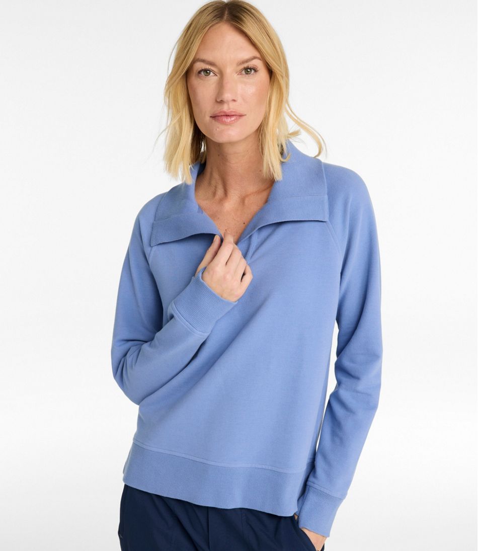 L.L.BeanWomen's Bean's Cozy Splitneck Pullover Sweatshirt