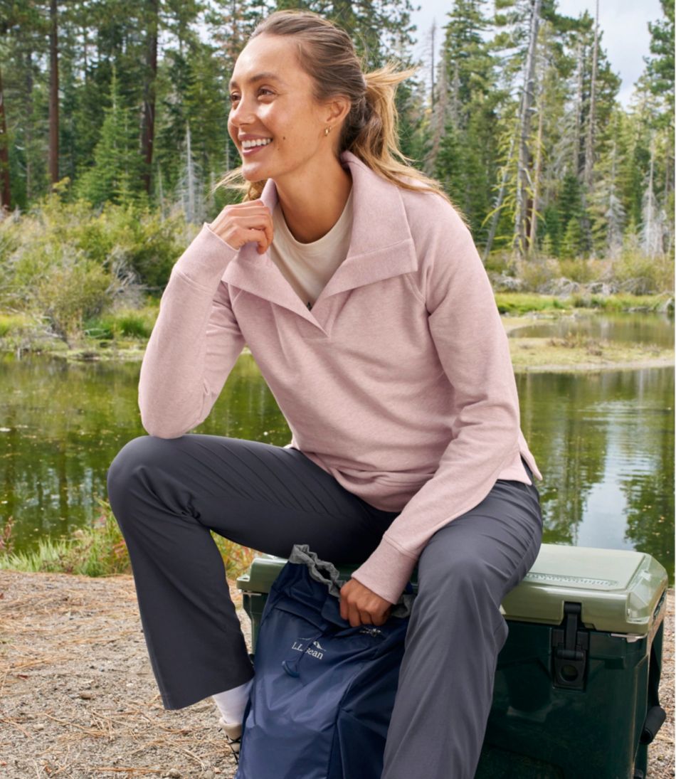 L.L.BeanWomen's Bean's Cozy Splitneck Pullover Sweatshirt