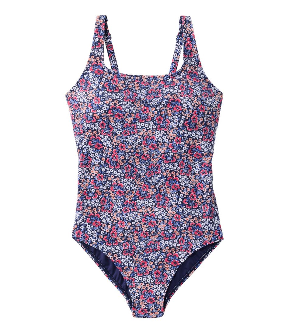 L.L.BeanWomen's Coastal Essential Scoop Tanksuit, Print