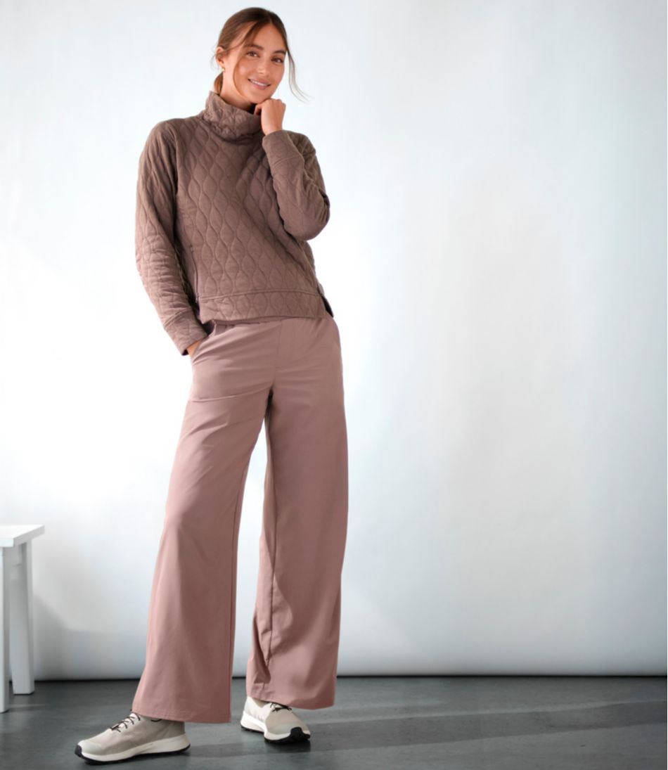 L.L.BeanWomen's VentureStretch Pants, Wide Leg