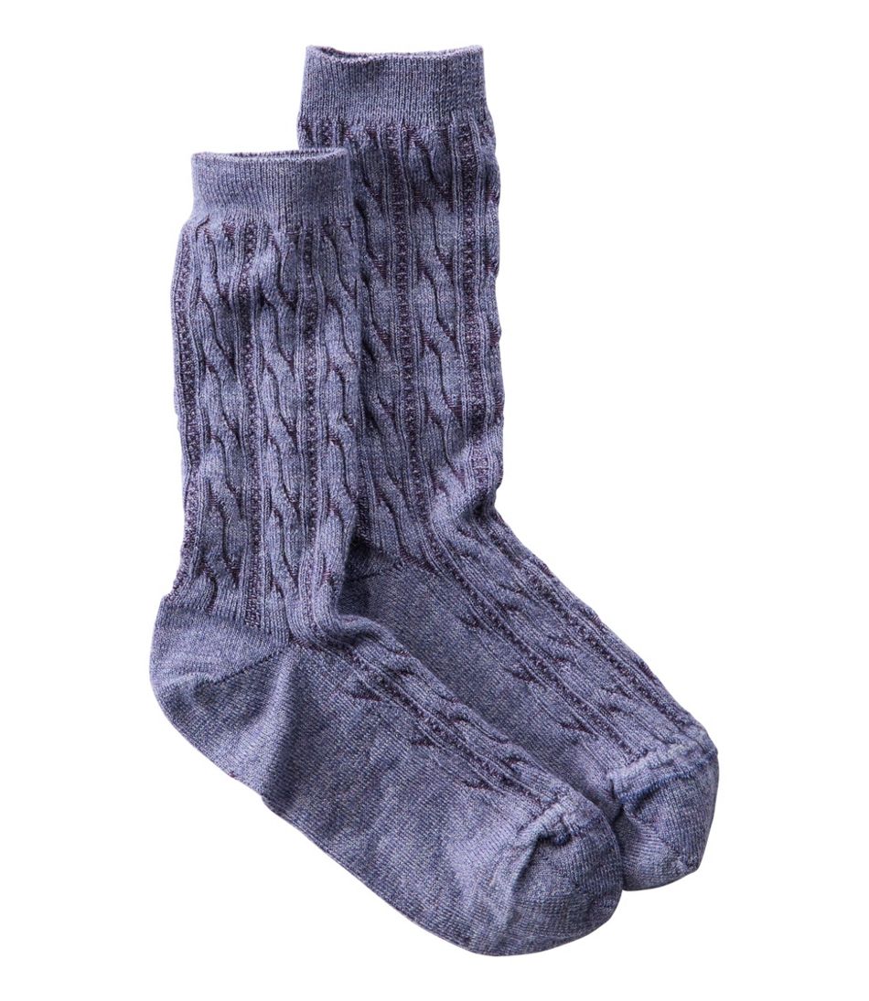 L.L.BeanWomen's Smartwool Everyday Cable Crew Socks