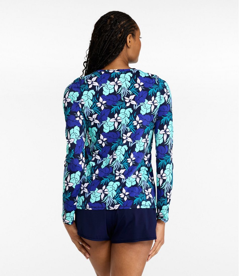 L.L.BeanWomen's SunSmart UPF 50+ SunShirt, Long-Sleeve Print
