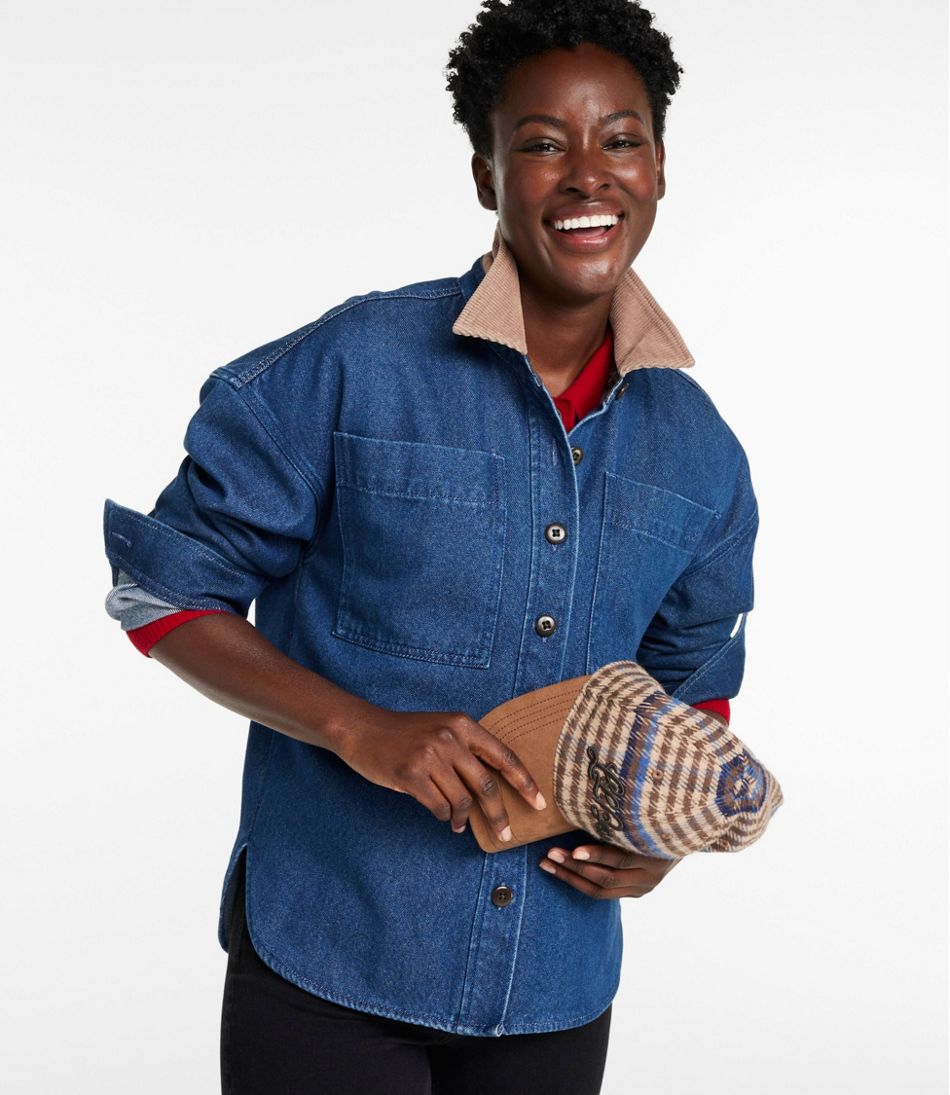 L.L.BeanWomen's Signature Denim Shirt Jac