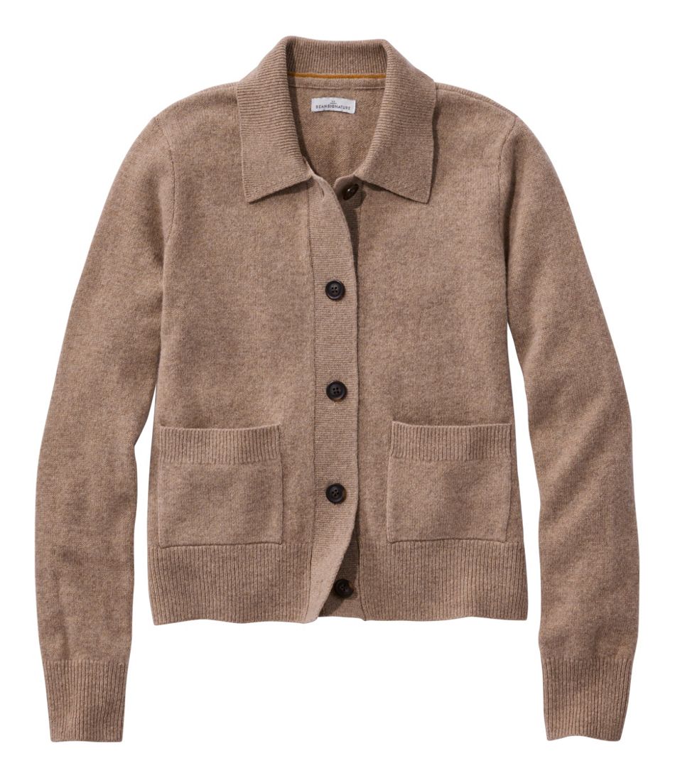 L.L.BeanWomen's Signature Camp Merino Wool Sweater, Cardigan
