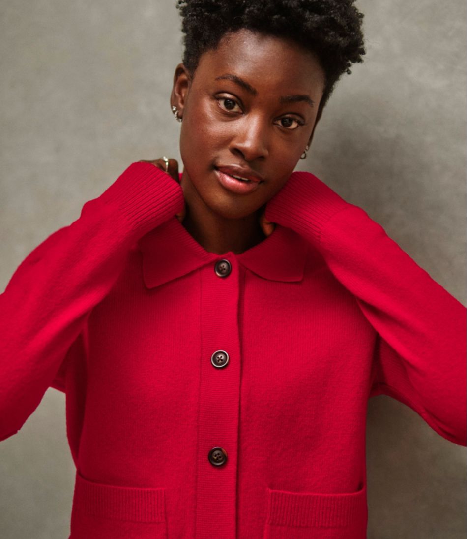 L.L.BeanWomen's Signature Camp Merino Wool Sweater, Cardigan