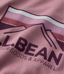 L.L.BeanWomen's Mountainside Crewneck Tee, Short-Sleeve Graphic