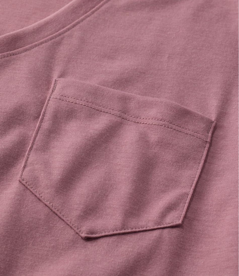 L.L.BeanWomen's Mountainside V-Neck Pocket Tee, Short Sleeve
