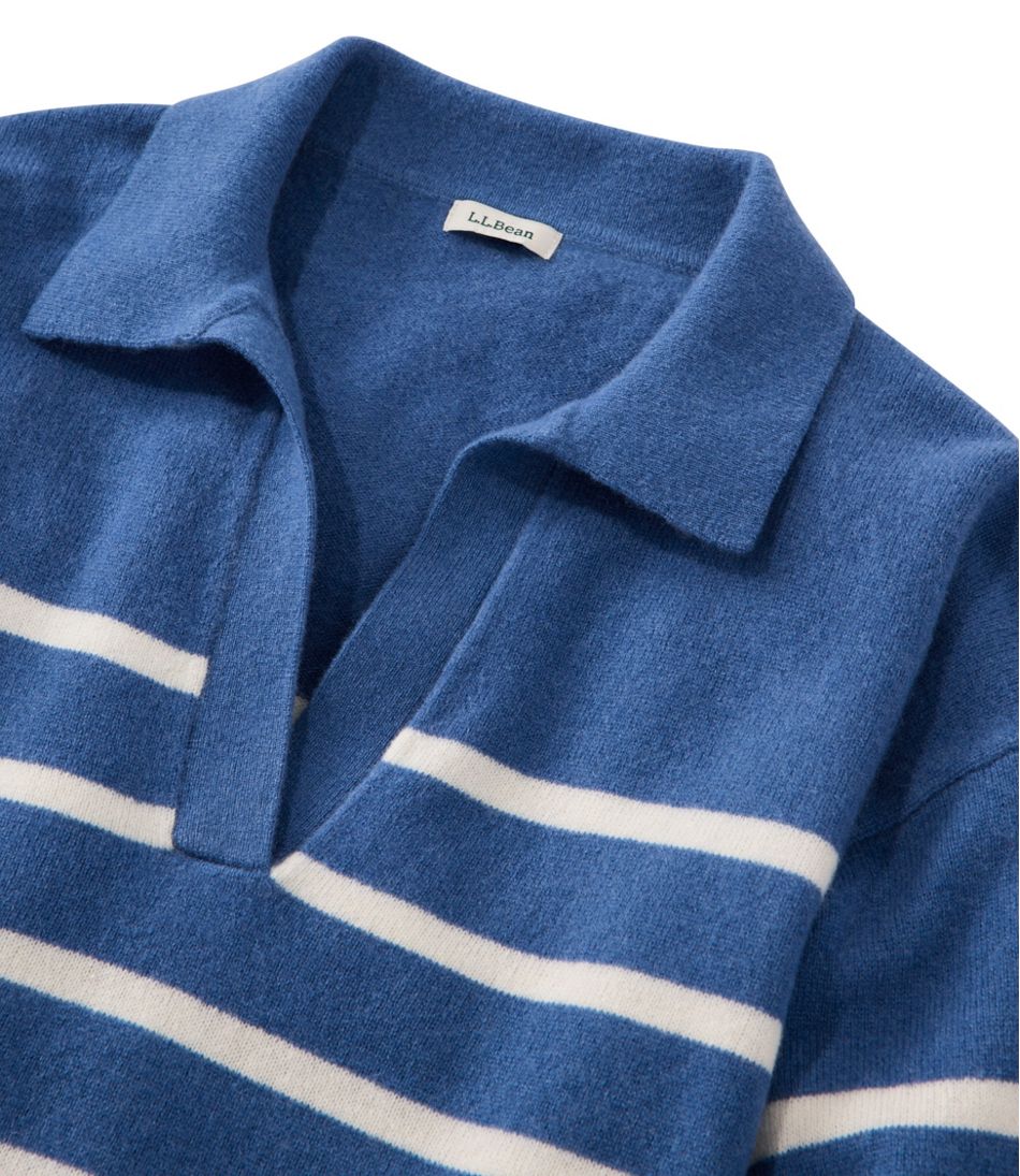 L.L.BeanWomen's Classic Cashmere Sweater, Relaxed Polo