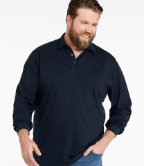 L.L.BeanMen's Carefree Unshrinkable Polo, Long-Sleeve, Without Pocket