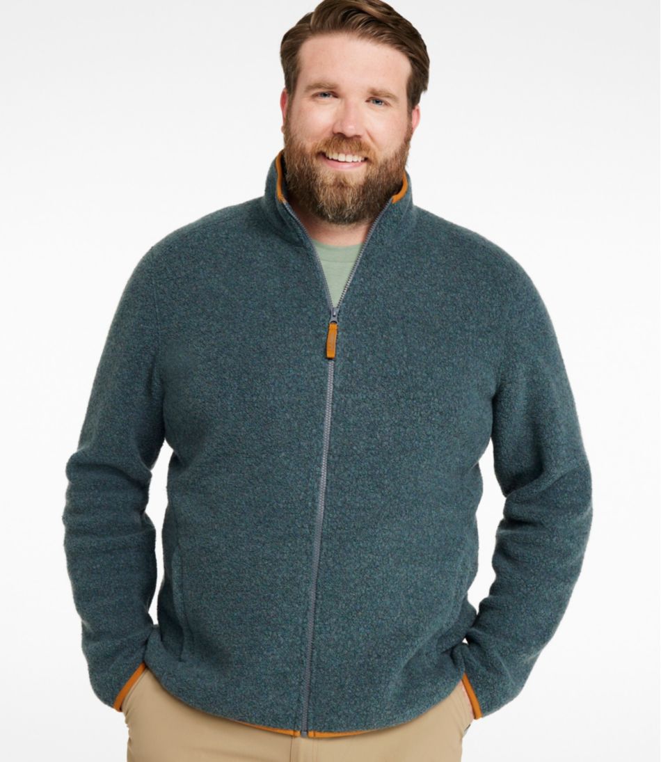 L.L.BeanMen's All Season Wool Fleece Full-Zip Sweater