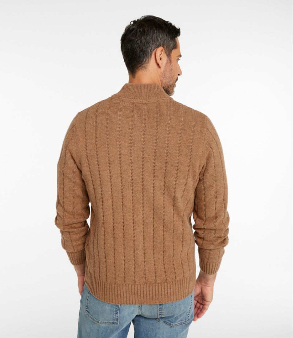 L.L.BeanMen's Riverton Wool/Cotton Sweater, Mockneck