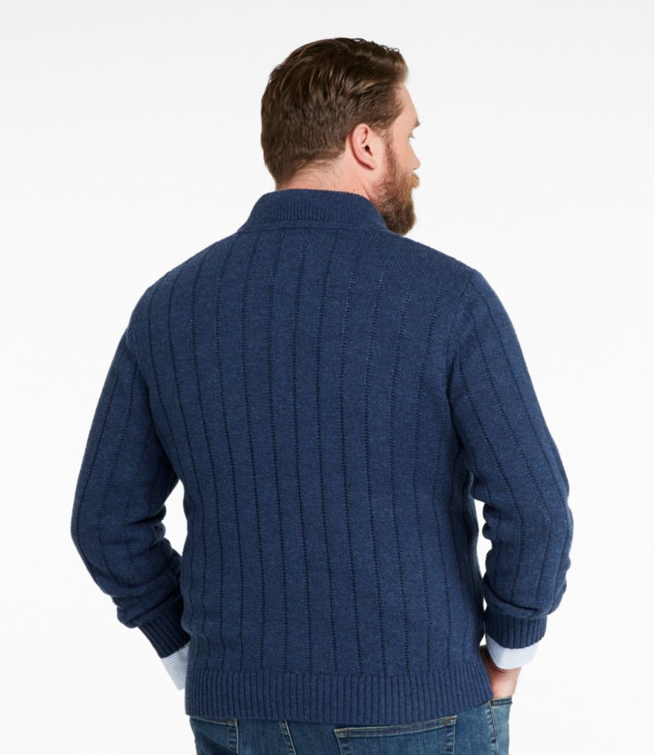 L.L.BeanMen's Riverton Wool/Cotton Sweater, Mockneck