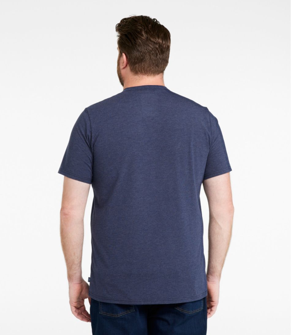 L.L.BeanMen's Comfort Stretch Performance® Pima Tee, Short-Sleeve Without Pocket