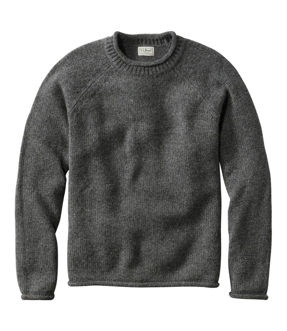 L.L.BeanMen's Bean's Classic Ragg Wool Sweater, Rollneck