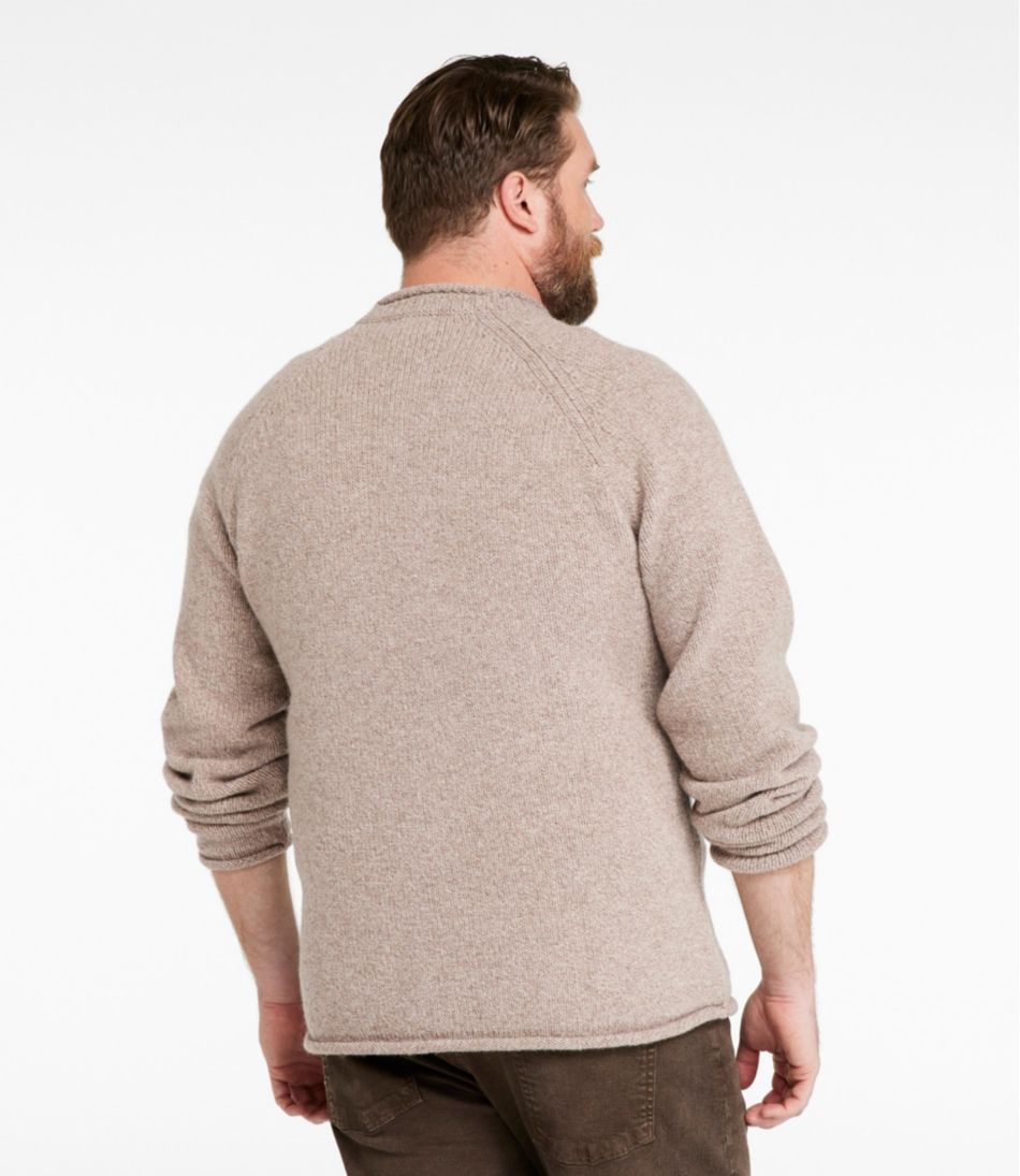 L.L.BeanMen's Bean's Classic Ragg Wool Sweater, Rollneck