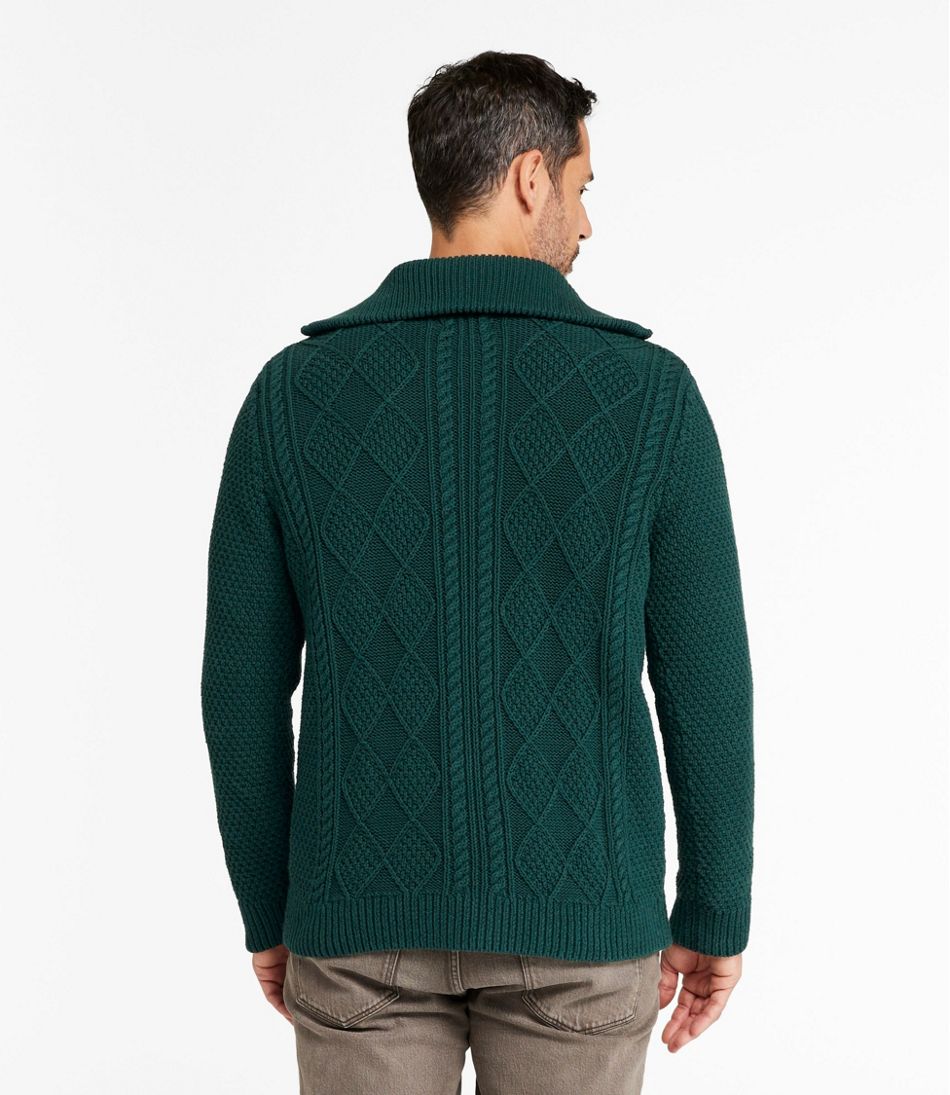 L.L.BeanMen's Signature Cotton Fisherman Sweater, Full-Zip