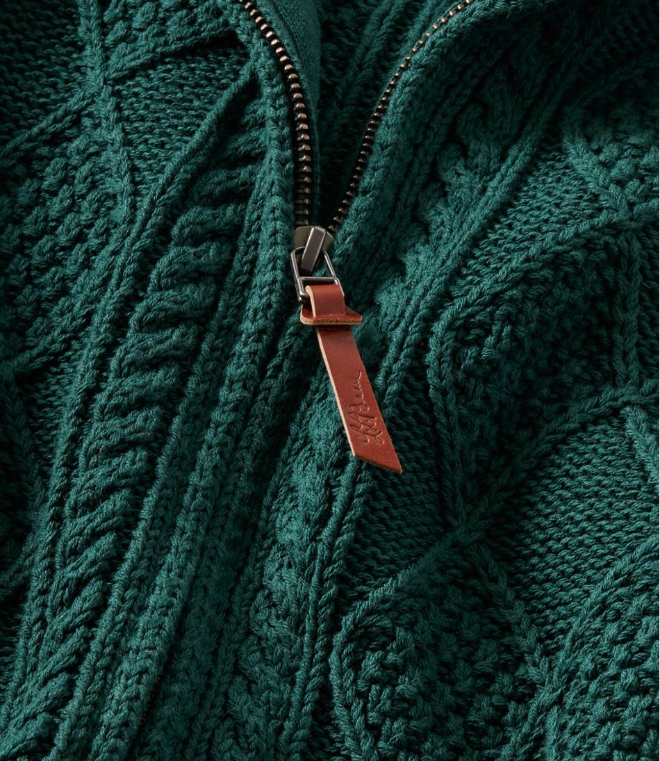 L.L.BeanMen's Signature Cotton Fisherman Sweater, Full-Zip