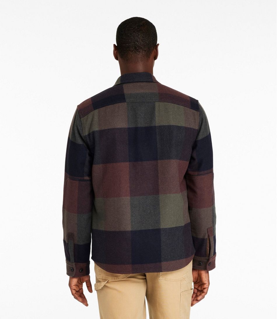L.L.BeanMen's Signature Wool Workshirt, Plaid