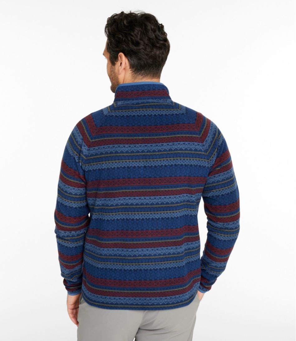 L.L.BeanMen's All Season Access Fleece Pullover, Print