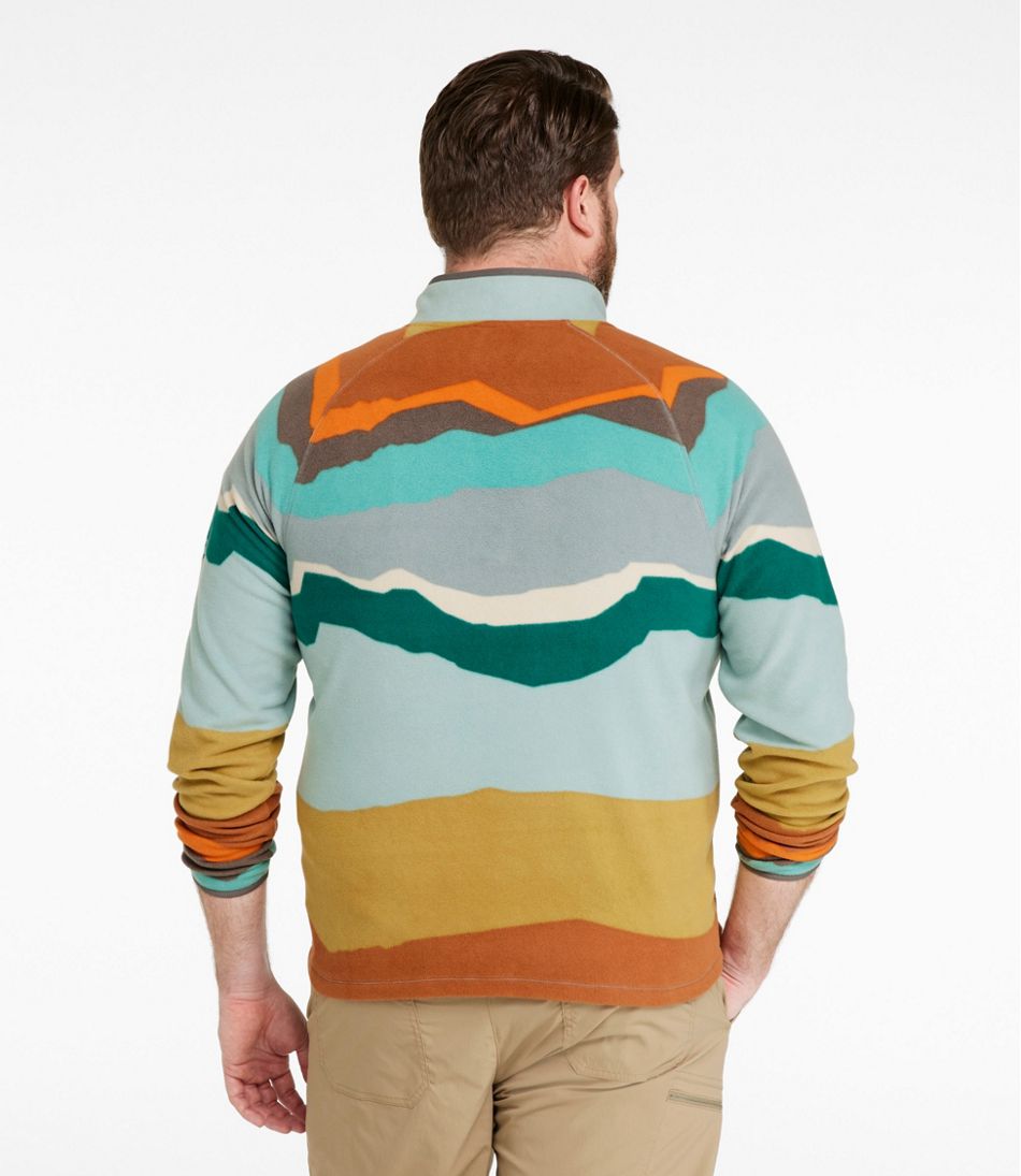 L.L.BeanMen's All Season Access Fleece Pullover, Print