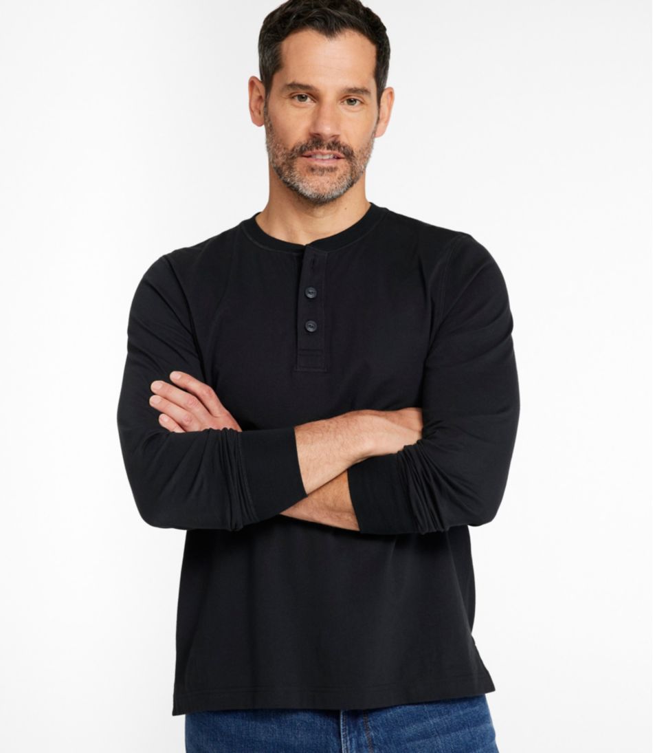 L.L.BeanMen's Signature Northwoods Henley, Long-Sleeve