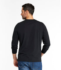 L.L.BeanMen's Signature Northwoods Henley, Long-Sleeve