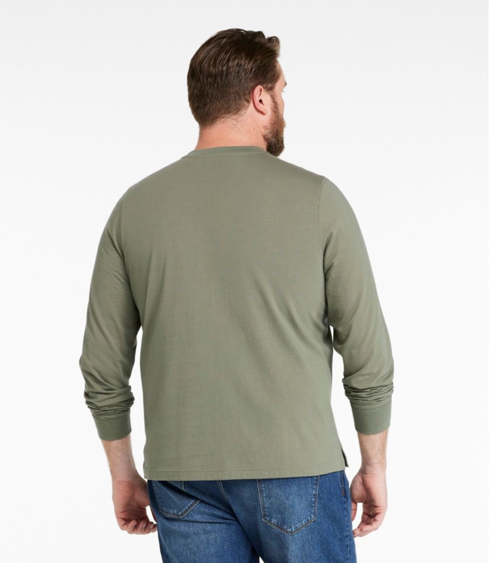 L.L.BeanMen's Signature Northwoods Henley, Long-Sleeve