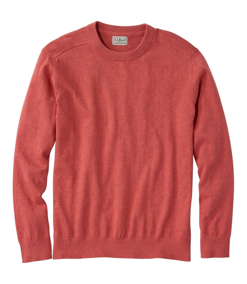 L.L.BeanMen's All Seasons Cotton Blend Sweater, Crewneck