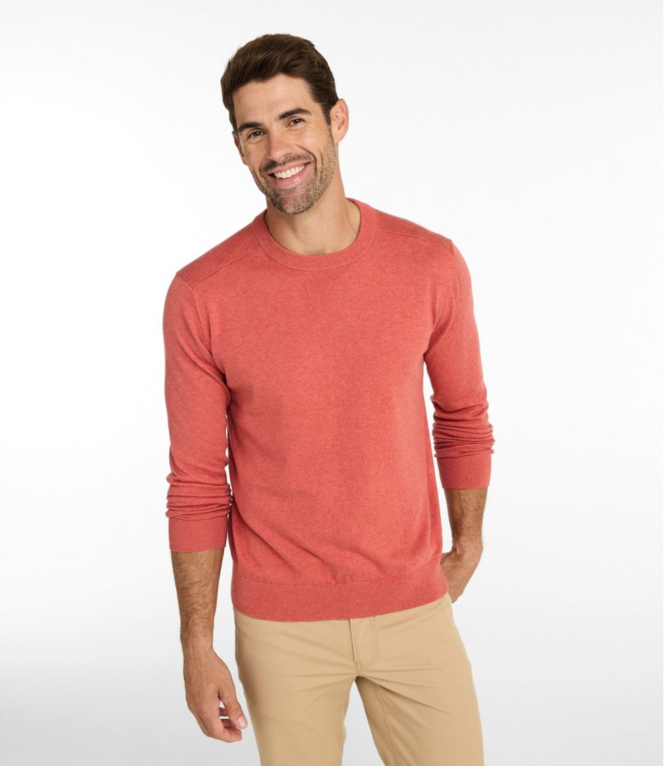 L.L.BeanMen's All Seasons Cotton Blend Sweater, Crewneck