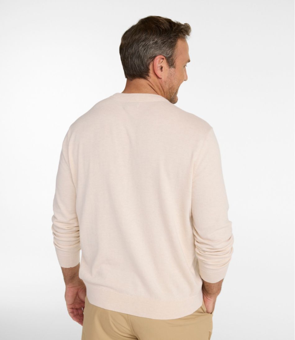 L.L.BeanMen's All Seasons Cotton Blend Sweater, Crewneck