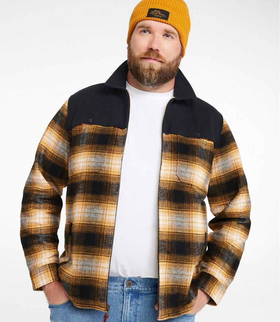 L.L.BeanMen's Signature 1965 Chamois Cloth Stag Jacket, Plaid