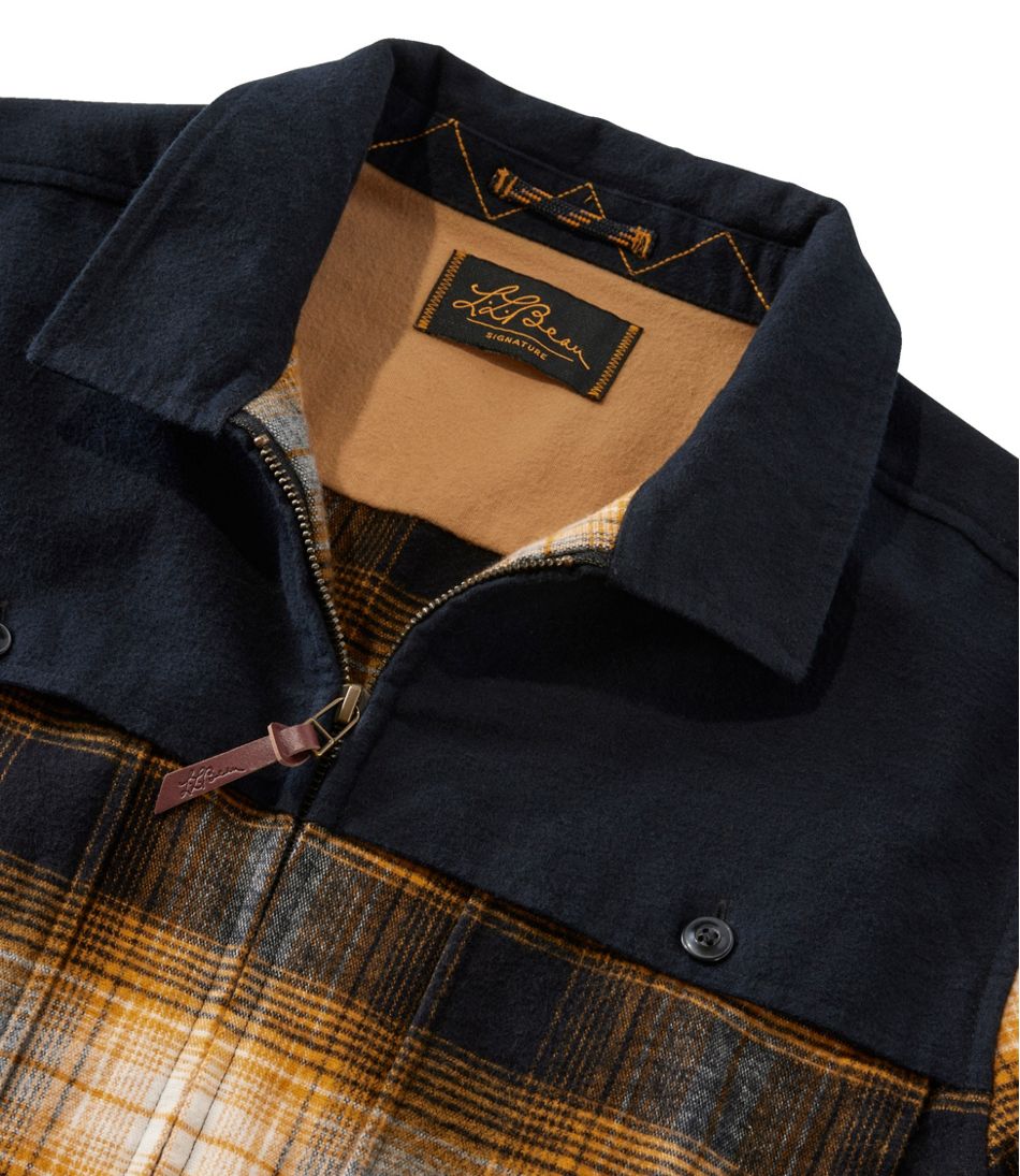 L.L.BeanMen's Signature 1965 Chamois Cloth Stag Jacket, Plaid