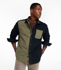 L.L.BeanMen's Signature 1933 Chamois Cloth Shirt, Slim Fit, Mixed Media