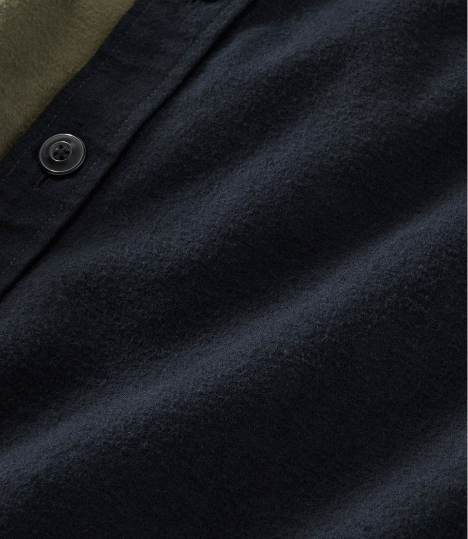 L.L.BeanMen's Signature 1933 Chamois Cloth Shirt, Slim Fit, Mixed Media