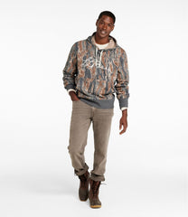 L.L.BeanMen's Signature Camp Hoodie Sweatshirt, Print
