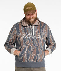 L.L.BeanMen's Signature Camp Hoodie Sweatshirt, Print