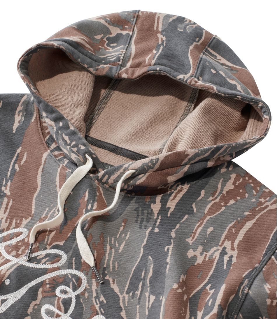 L.L.BeanMen's Signature Camp Hoodie Sweatshirt, Print