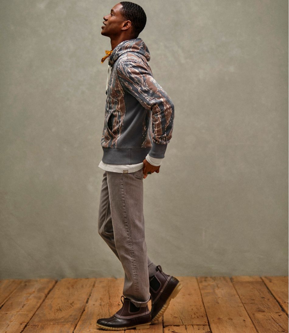 L.L.BeanMen's Signature Camp Hoodie Sweatshirt, Print