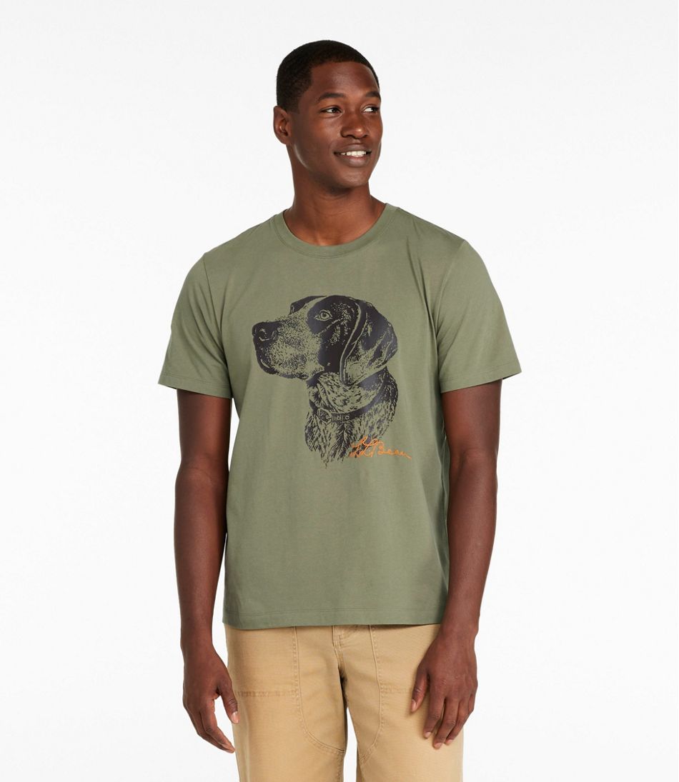 L.L.BeanMen's Signature Northwoods Short-Sleeve Tee, Graphic