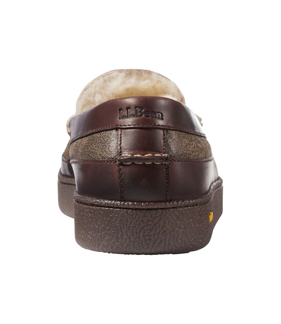 L.L.BeanMen's Lodge Moc Vibram® Slippers, Shearling