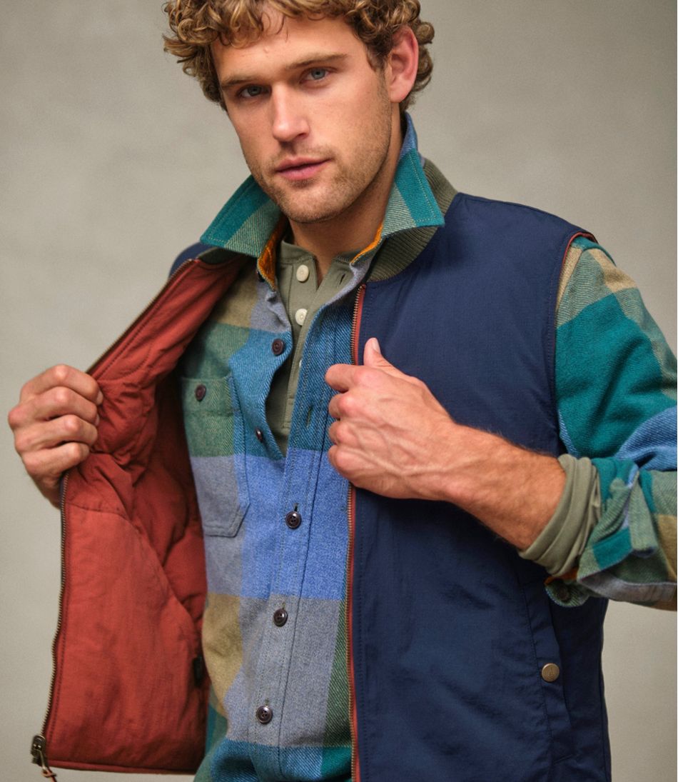 L.L.BeanMen's Signature Reversible Quilted Vest