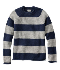 L.L.BeanMen's Bean's Classic Ragg Wool Sweater, Rollneck, Stripe