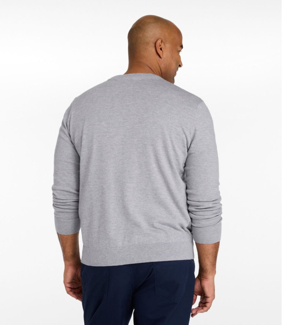 L.L.BeanMen's All Seasons Cotton Blend Sweater, V-Neck