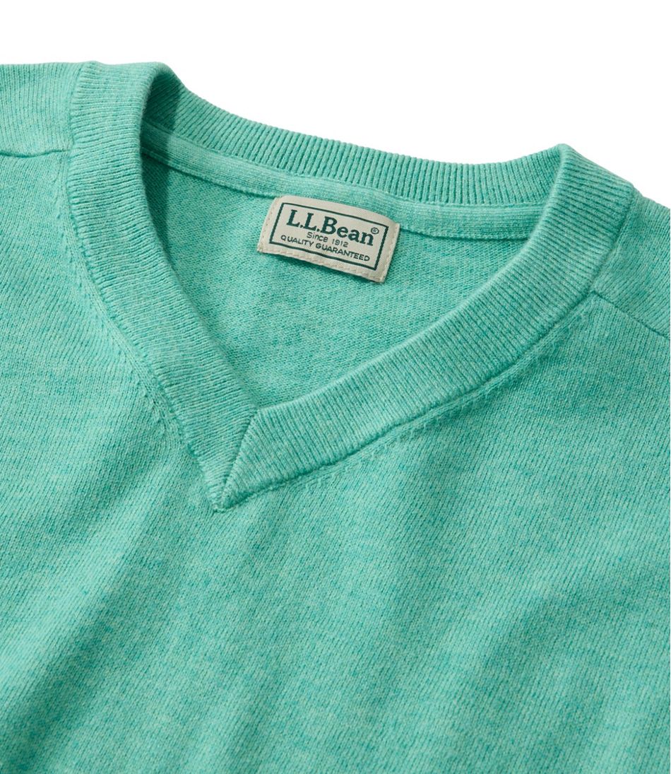 L.L.BeanMen's All Seasons Cotton Blend Sweater, V-Neck
