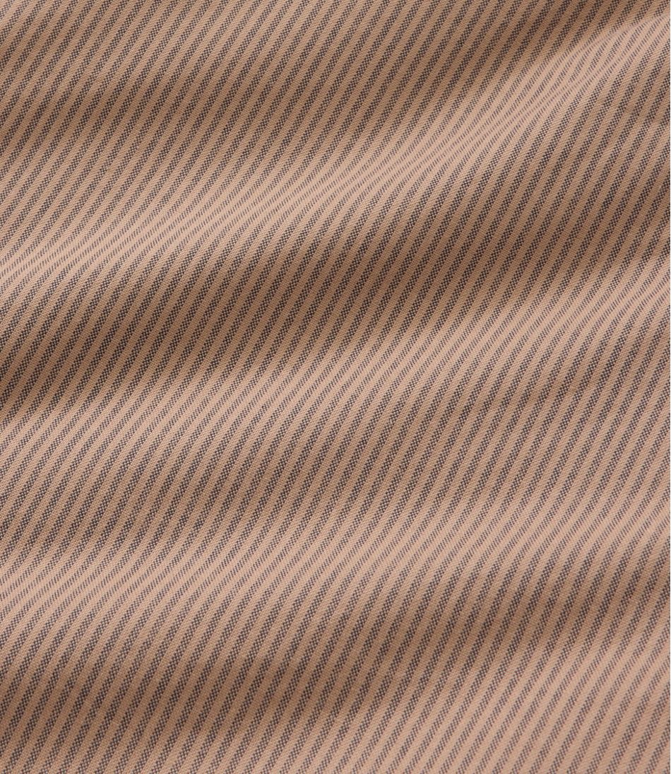 L.L.BeanMen's Sunwashed Oxford Shirt, Slightly Fitted Untucked Fit, Stripe