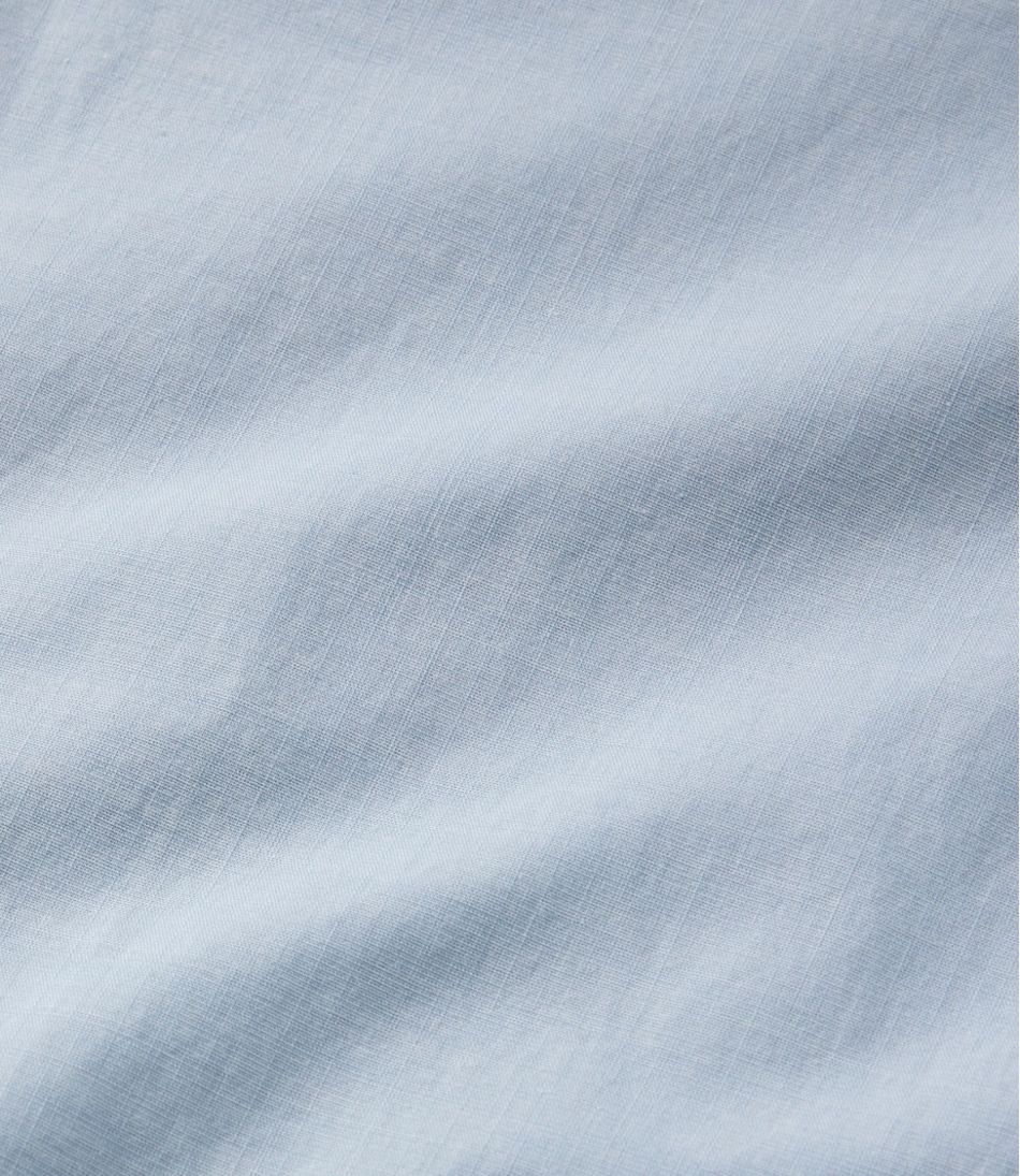 L.L.BeanMen's Comfort Stretch Performance® Chambray Shirt, Long-Sleeve, Slightly Fitted Untucked Fit