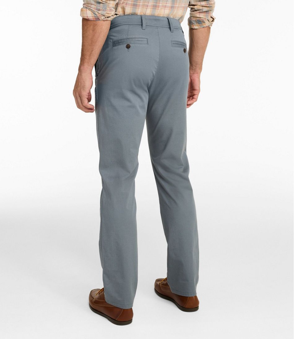 L.L.BeanMen's Sunwashed Khaki Pants, Standard Fit, Straight Leg