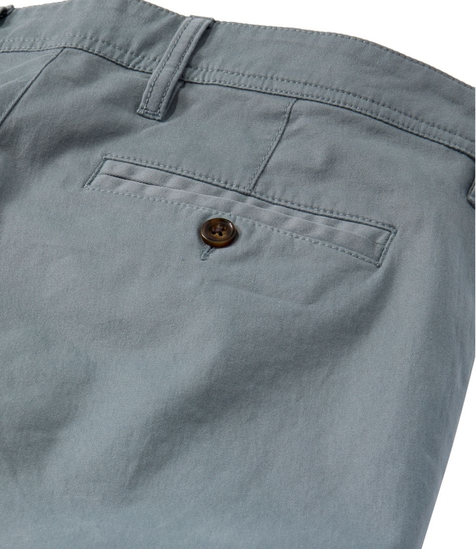 L.L.BeanMen's Sunwashed Khaki Pants, Standard Fit, Straight Leg