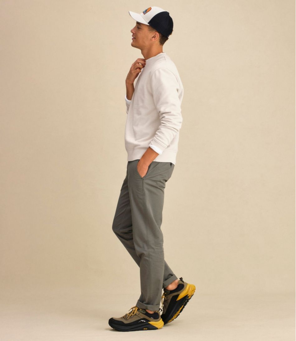 L.L.BeanMen's Sunwashed Khaki Pants, Standard Fit, Straight Leg