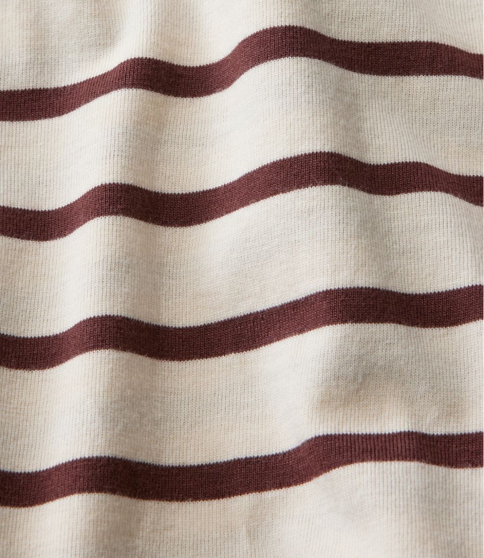 L.L.BeanMen's Signature Northwoods Henley, Long-Sleeve, Stripe